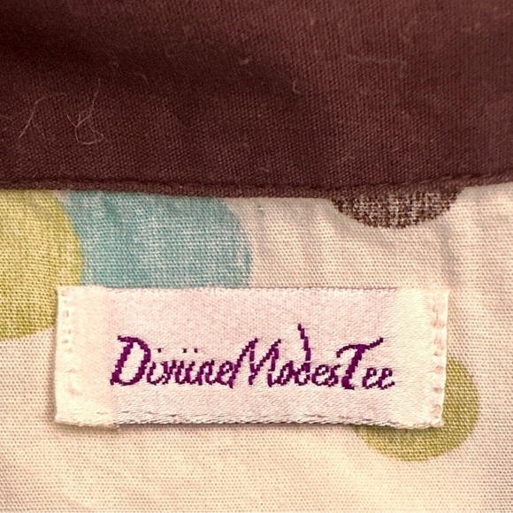 Vintage 50s/60s Divine Modestee Polka Dot Dress – Timeless Elegance (M) - Picture 3 of 4